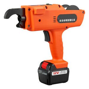 Handheld Simple 13200mAH 8MM-34MM Tying Range Automatic Rebar Tier Tying Device