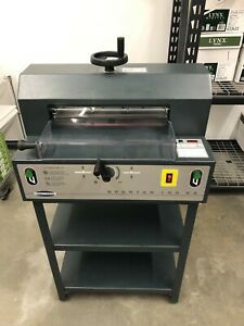 Challenge Spartan 150SA 15&#034; Paper Cutter with stand
