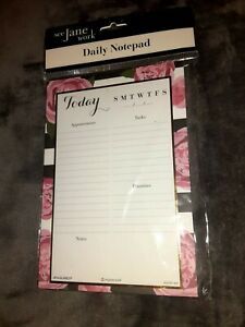 See Jane Work Daily Notepad New 5.5 X 8in