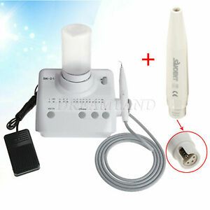 Portable PIEZO Dental Ultrasonic Scaler fit DTE SATELEC Tip w/ Extra Handpiece