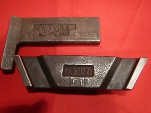 Lot of 2 Bucking Bars AT702 and 08-656 Aircraft Riveting Tool