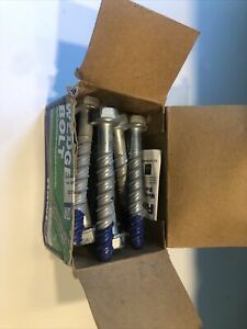5/8&#034; x 5” Rawl Wedge Bolts QTY of 8