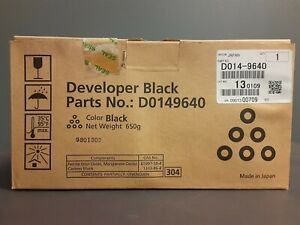 NEW OEM D0149640 RICOH MP C6000 DEVELOPER BLACK - FREE SHIPPING