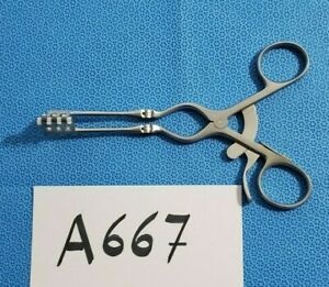 Symmetry Weitlaner Beckman Retractor 6.5&#034; Blunt 3x4 Hinged Arms