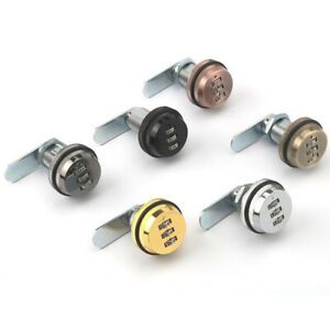 3 Digit Combination Password box Lock 20-30mm smart Cam Code LockFLY