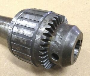Excellent 1&#034; Capacity Jacobs 20N Drill Chuck with key Super Ball Bearing MT5 5MT