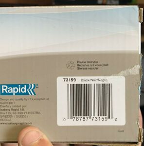 Rapid Eco HD 80 Heavy-Duty Stapler 80-Sheet Capacity Black 73159
