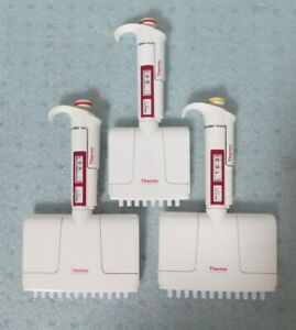 R177129 3 Thermo Scientific Multi-Channel Pipettes 5-50µL 30-300µL 8-12 Channel