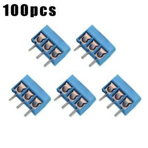 Mount Terminal Screw Connector Panel Straight 100pcs Bar Block Practical