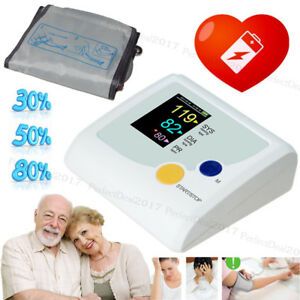 FDA upper arm blood pressure monitor sphgmomanometer meter with cuff Heart Beat