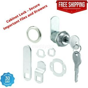 Key Storage Lock Chest For Drawers &amp; Cabinets Tool Box Stainless Steel Universal