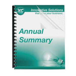 FELLOWES 52311 Binding Cover,8-3/4x11-1/4&#034;,7.5mil,PK100