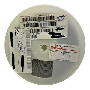 COILCRAFT 1008LS-822XKBC INDUCTOR NEW OLD STOCK NOS 1 REEL 1,770pcs