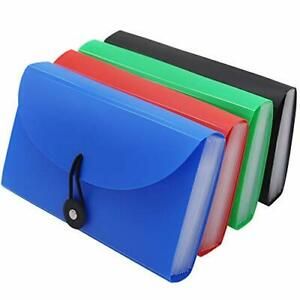 Expanding File Folders 4 Pack Receipt Organizer Folder Accordion Folder Document