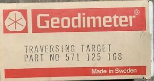 GEODIMETER SURVEY TRAVERSING TARGET