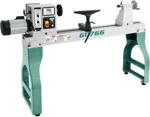 Grizzly Industrial G0766-22&#034; X 42&#034; Variable-Speed Wood Lathe