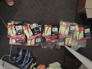 2 - Class 2 High Visibility Safety Vest Silver Stripes Zipper Front 3X,2X,XL,L,M