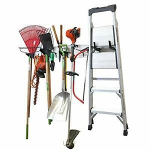 Wall Control Garage Storage Rack Lawn &amp; Garden Tool Organization Wall Mount O...