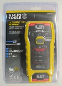 Klein Tools VDV526-100 Lan Explorer Tester With Remote BAND NEW SEALED