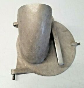 Hobart Compatible Front Cover Hopper for Shredder Slicer Attachment