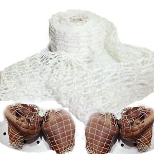 5M Cotton Meat Net Ham Sausage Net Butcher&#039;s String Sausage Casing Net Ro~W4EXfi
