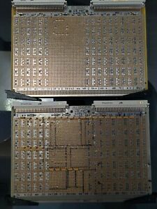 Two MUPAC VME Prototype Wire Wrap Board, lots of pins! Used.