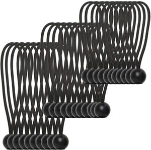 Ball Bungee, Auscoop Bungee Cords With Balls 30-Piece Of 3 Sizes Heavy Duty And
