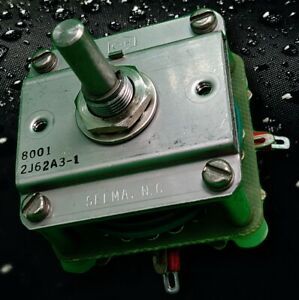Shallcross Cutler-Hammer Rotary Switch 8001 2J62A3-1