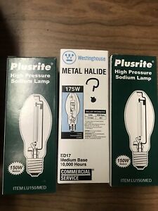 Metal halide 150 W bulb assortment 14 Bulbs