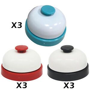 Classic Compact Service Bell Table Desk Kitchen Reception Call Bell