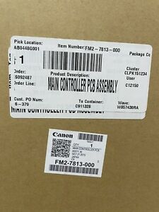 Canon Main Controller PCB Assembly FM2-7813-000