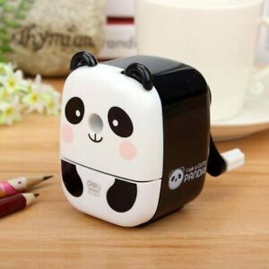 NEW Panda super safety tabletop pencil-cutting device / Sharpener White Japan