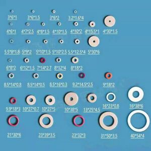 Alumina Ceramic Gasket Ring Corrosion and High Temperature Resistance 6-54mm OD
