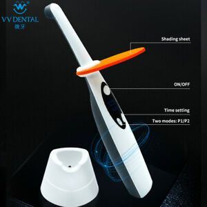 2021 3s Dental Curing Light Cure Lamp Cordless Metal Head LED Curing Light 5A+