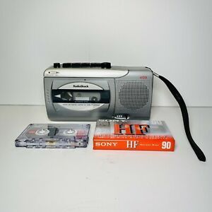 Radio Shack CTR-123 Voice Activated Cassette Tape Recorder VOX With New Cassette