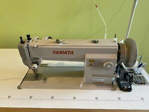 YAMATA  FY5318  WALKING FOOT  LARGE BOBBIN  110V SERVO INDUSTRIAL SEWING MACHINE