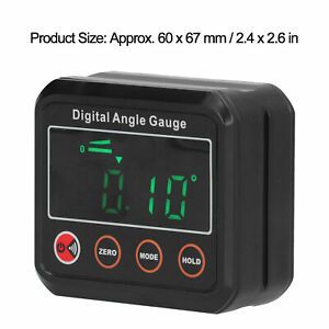 Digital Angle Gauge HighAccuracy Angle Instrument LED Automatic Level Ruler MP