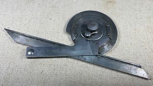 Vintage LS Starrett 362 Machinist Precision Universal Bevel Protractor! USA