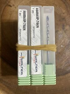 WALTER TITEX A6489AMP-7/64IN High Performance Carbide Drill Coolant Through