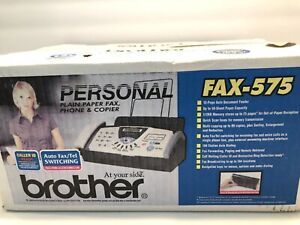 Brand New Brother FAX-575 Personal Fax Phone and Copier