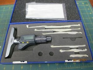 MACHINIST TOOLS * DIGITAL DEPTH MICROMETER * FOWLER * 0-6 * .00005 * IP54