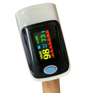 OLED Fingertip Pulse Oximeter Blood Oxygen Saturation SpO2 Heart Rate Monitor_US
