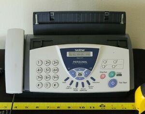 Brother FAX-575 Personal Fax with Phone and Copier Used Tested And Works