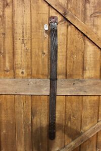 Texas Shoemaker &amp; Son  N32” Sam Browne 2 ” Wide Duty Basket Weave Belt Color is