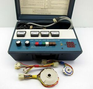 Vintage Heathkit IT-5230 CRT Tester and Rejuvenator With Adapters
