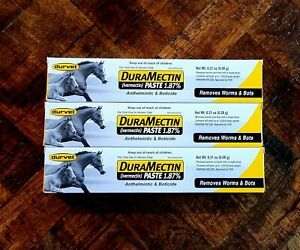 3 Pack Horse Paste Dewormer 1.87%