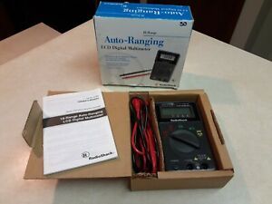 Radio Shack 18-Range Auto-Ranging LCD Digital Multimeter Cat. No. 22-803