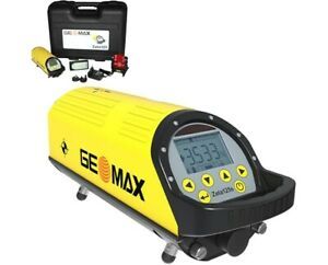 Geomax Zeta125SG Automatic Green Beam Pipe Laser with Universal Target Package