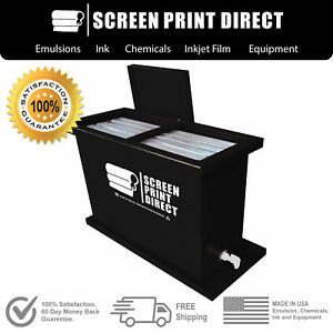 Ecotex® Screen Printing Equipment - 30 Gallon Dip Tank - Fits Up To 6 Screens
