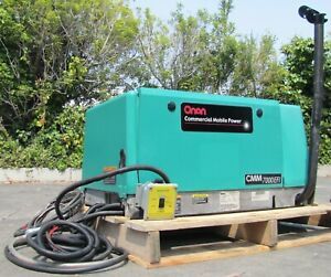 Cummins Onan Commercial 7000 Watt RV Generator Fuel Injection Gas Powered